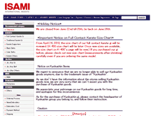 Tablet Screenshot of isami-eng.com